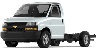 Front angled image of Chevrolet Express Cutaway Van